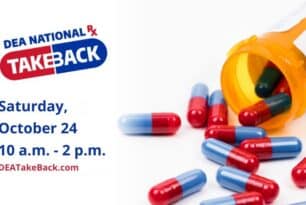 National Drug Take Back Day – October 24th